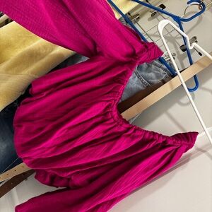 Vibrant Pink Women's Top